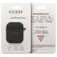 Original Case APPLE AIRPODS Guess Silicone Glitter (GUACCSILGLBK) black 3700740463796