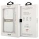 Original Case IPHONE 13 MINI Guess Hardcase 4G Brown Strap Charm (GUHCP13SKB4GBR) transparent 3666339023393