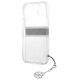 Original Case IPHONE 13 MINI Guess Hardcase 4G Grey Strap Charm (GUHCP13SKB4GGR) transparent 3666339023355
