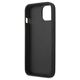 Original Case IPHONE 13 MINI Karl Lagerfeld Hardcase Leather Ikonik Karl`s Head Metal (KLHCP13SPKMK) black 3666339028497