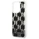 Original Case IPHONE 14 PRO Karl Lagerfeld Hardcase Liquid Glitter Monogram (KLHCP14LLMNMK) black 3666339076252