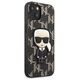 Original Case IPHONE 13 MINI Karl Lagerfeld Hardcase Monogram Ikonik Patch black 3666339049362