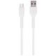 Maxlife MXUC-04 cable USB - microUSB 1,0 m 3A white 5900495875198