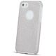 Glitter 3in1 case for Samsung Galaxy A14 4G / A14 5G silver 5900495073587