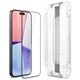 Tempered Glass APPLE IPHONE 15 PRO MAX Spigen Glas.tr "EZ Fit" FC black 8809896752039