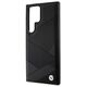 Original Case SAMSUNG GALAXY S24 ULTRA BMW Hardcase Signature Leather Crossing Lines Pattern (BMHCS24L23RCGPK) black 3666339242640