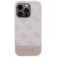 Original Case APPLE IPHONE 15 PRO Guess Hardcase 4G Stripe Collection (GUHCP15LG4GLPI) pink 3666339203429