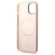 Original Case IPHONE 14 PLUS Karl Lagerfeld Hardcase Silicone Karl & Choupette Magsafe (KLHMP14MSSKCI) pink 3666339078126