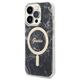 Original Case IPHONE 14 PRO MAX Guess Hardcase Marble MagSafe + Wireless Charger (GUBPP14SHMEACSH) black 3666339103149