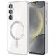 Techsuit Husa pentru Samsung Galaxy S24 - Techsuit Luxury Crystal MagSafe - Silver 5949419135123 έως 12 άτοκες Δόσεις