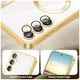 Techsuit Husa pentru Samsung Galaxy S24 - Techsuit Luxury Crystal MagSafe - Silver 5949419135123 έως 12 άτοκες Δόσεις
