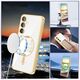 Techsuit Husa pentru Samsung Galaxy S24 - Techsuit Luxury Crystal MagSafe - Silver 5949419135123 έως 12 άτοκες Δόσεις