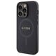 Original Case IPHONE 14 PRO Guess Hardcase Saffiano MagSafe (GUHMP14LPSAHMCK) black 3666339155742