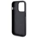 Original Case IPHONE 14 PRO Guess Hardcase Saffiano MagSafe (GUHMP14LPSAHMCK) black 3666339155742