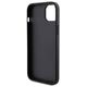 Original Case APPLE IPHONE 15 Karl Lagerfeld Hardcase Saffiano Cardslot Karl&Choupette Metal Pin (KLHCP15SSAPKCNPK) black 3666339165512