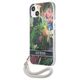 Case IPHONE 13 Guess Hardcase Flower Strap (GUHCP13MHFLSB) blue 3666339040444