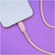 Maxlife MXUC-04 cable USB - USB-C 1,0 m 3A pink 5900495875204