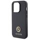 Original Case IPHONE 13 PRO MAX Guess 4G Strass Metal Logo (GUHCP13XPS4DGPK) black 3666339150679