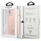Case IPHONE 13 Guess Hardcase Silicone Triangle (GUHCP13MSLTGP) pink 3666339041007