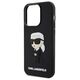 Original Case IPHONE 14 PRO Karl Lagerfeld Hardcase Rubber Ikonik 3D (KLHCP14L3DRKINK) black 3666339122645