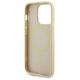 Original Case APPLE IPHONE 15 PRO Guess Hardcase Saffiano MagSafe (GUHMP15LPSAHMCB) gold 3666339156060
