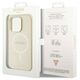 Original Case APPLE IPHONE 15 PRO Guess Hardcase Saffiano MagSafe (GUHMP15LPSAHMCB) gold 3666339156060