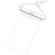 Waterproof phone case Baseus AquaGlide with Cylindrical Slide Lock (white) 6932172646301