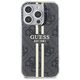 Original Case APPLE IPHONE 15 PRO Guess Hardcase IML 4G Gold Stripe (GUHCP15LH4PSEGK) black 3666339222703