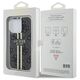 Original Case APPLE IPHONE 15 PRO Guess Hardcase IML 4G Gold Stripe (GUHCP15LH4PSEGK) black 3666339222703