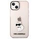 Original Case IPHONE 14 PLUS Karl Lagerfeld Hardcase Ikonik Choupette (KLHCP14MHNCHTCP) pink 3666339087173