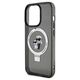 Original Case APPLE IPHONE 15 PRO Karl Lagerfeld Hardcase Ring Stand Karl&Choupettte MagSafe (Klhmp15lhmrskck) black 3666339169138