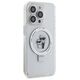 Original Case IPHONE 14 PRO Karl Lagerfeld Hardcase Ring Stand Karl&Choupettte MagSafe (KLHMP14LHMRSKCH) white 3666339168858