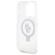 Original Case IPHONE 14 PRO Karl Lagerfeld Hardcase Ring Stand Karl&Choupettte MagSafe (KLHMP14LHMRSKCH) white 3666339168858