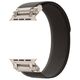 Strap for APPLE WATCH 4 / 5 / 6 / 7 / 8 / 9 / SE / ULTRA 1 / 2 (42 / 44 / 45 / 49 MM) Tech-Protect Nylon Delta black & orange 5906302310579