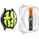 Tempered Glass SAMSUNG GALAXY WATCH 7 (44 MM) Spigen GLAS.TR ”EZ-FIT” 2-PACK Clear 8809971233552