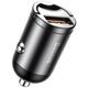 Baseus Tiny Star Mini Quick Charge Car Charger USB Port 30W Grey 6953156297883