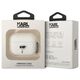 Case APPLE AIRPODS PRO Karl Lagerfeld Silicone Karl Head 3D (KLAPRUNIKH) white 3666339087845