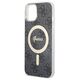 Original Case APPLE IPHONE 15 Guess Hardcase IML 4G MagSafe black 3666339194543