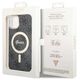 Original Case APPLE IPHONE 15 Guess Hardcase IML 4G MagSafe black 3666339194543