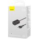 Baseus wall charger GaN3 Pro PD 65W 2x USB-C 2x USB black + USB-C - USB-C cable 6932172600334