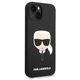 Original Case IPHONE 14 PLUS Karl Lagerfeld Harcase Silicone Karl's Head Magsafe (KLHMP14MSLKHBK) black 3666339078003