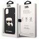Original Case IPHONE 14 PLUS Karl Lagerfeld Harcase Silicone Karl's Head Magsafe (KLHMP14MSLKHBK) black 3666339078003