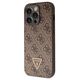 Original Case IPHONE 14 PRO Guess Hardcase Crossbody 4G Metal Logo (GUHCP14LP4TDSCPW) brown 3666339146924