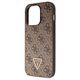 Original Case IPHONE 14 PRO Guess Hardcase Crossbody 4G Metal Logo (GUHCP14LP4TDSCPW) brown 3666339146924