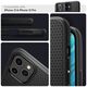 Case IPHONE 12 / 12 PRO Spigen Liquid Air Matte black 8809710756496