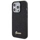 Original Case APPLE IPHONE 15 PRO Guess Hardcase Disco Metal Script (GUHCP15LPMSDGSK) black 3666339173456