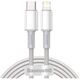 Baseus cable High Density PD USB-C - Lightning 2,0 m white 20W 6953156231955