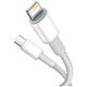Baseus cable High Density PD USB-C - Lightning 2,0 m white 20W 6953156231955