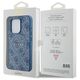 Original Case IPHONE 14 PRO Guess Hardcase 4G Collection Leather Metal Logo MagSafe (GUHMP14LG4GFRB) blue 3666339226589