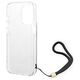 Original Case IPHONE 14 PRO Guess Hardcase 4G Print Strap (GUOHCP14LH4STK) black 3666339093815